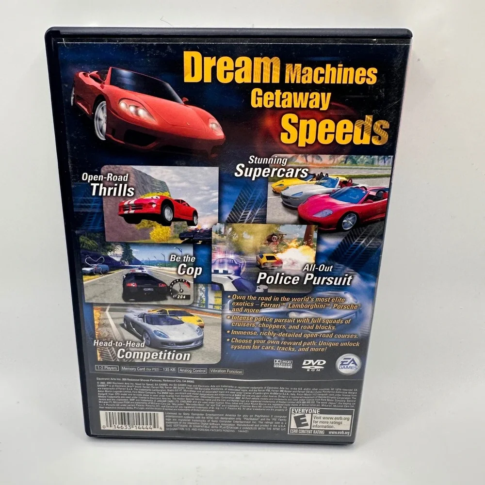 Need for Speed Hot Pursuit 2 Sony PlayStation 2 PS2 Greatest Hits Complete CIB